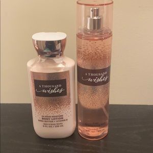A Thousand Wishes Body Lotion and Fragrance Mist